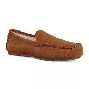 Koolaburra by UGG Tipton Men's Suede Slippers, Chestnut, 13